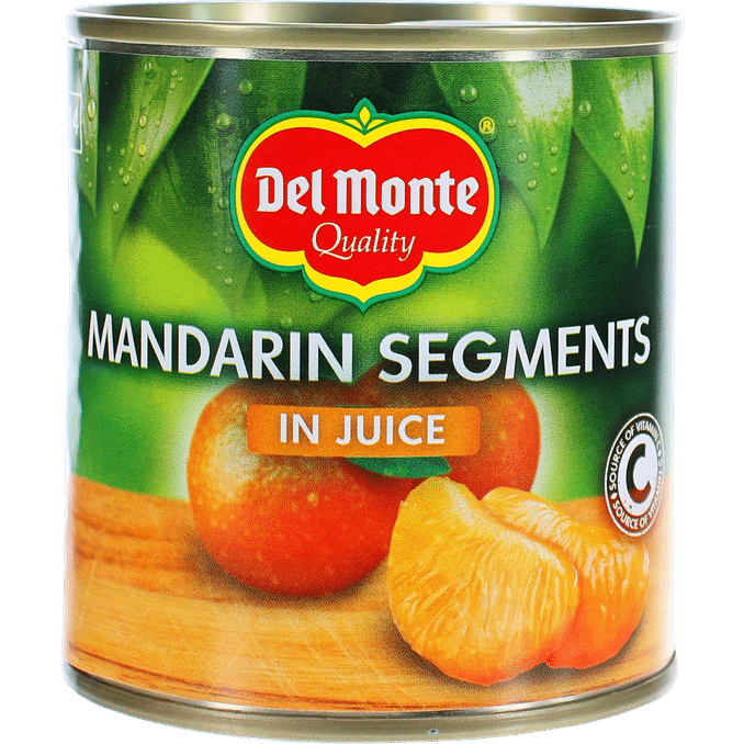 Del Monte 3 x Mandarinklyftor Inlagda