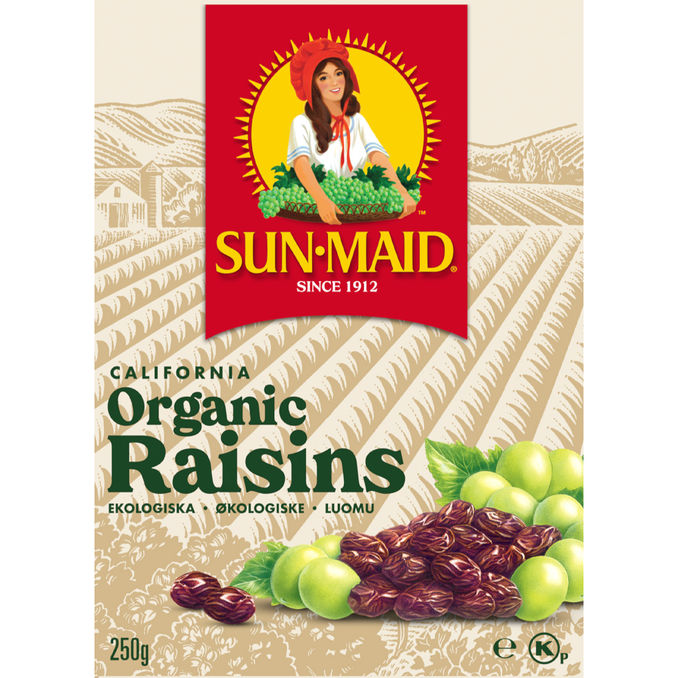 Sun Maid Rusinat Luomu