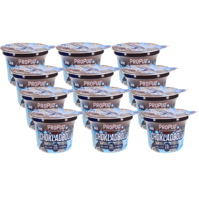 Propud Proteinpudding Chokladboll 12-pack