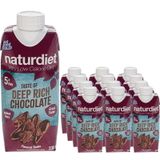 Naturdiet Måltidserstatningsshakes Chokolade 12-pak