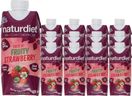 Naturdiet Måltidsersättning Shake Jordgubb 12-pack