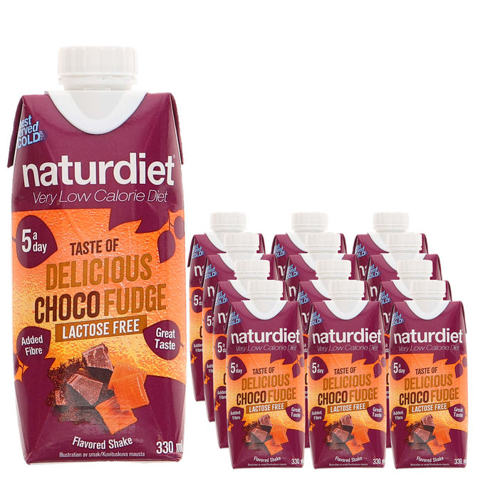 Naturdiet Ateriankorvike Suklaa & Fudge 12-pack