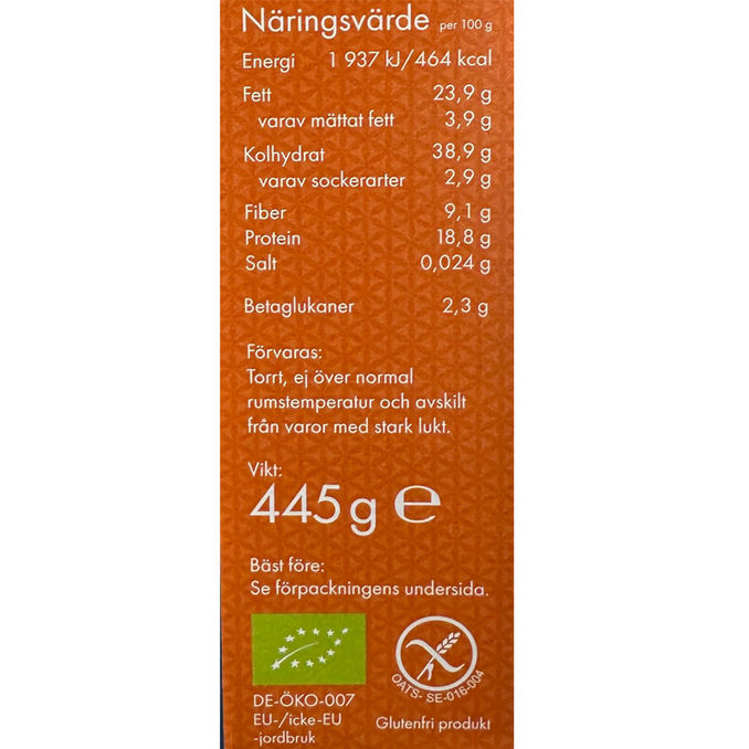 Ewalie Müsli Kanel Glutenfri