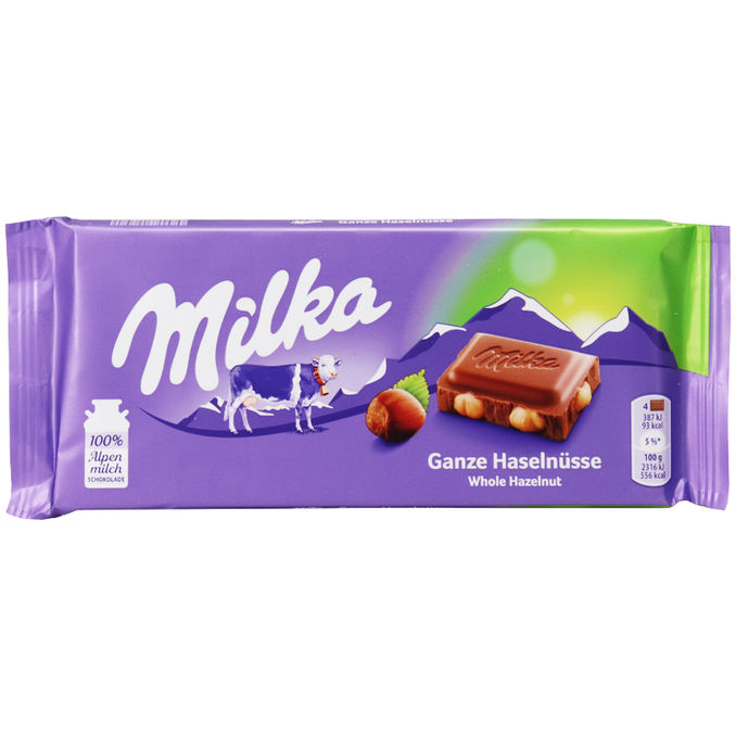 Milka Ganze Haselnüsse