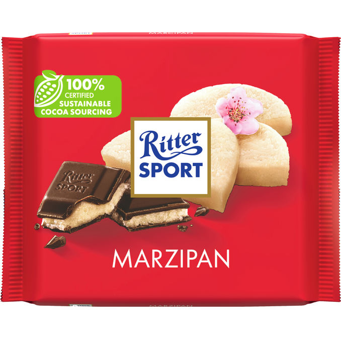 Ritter Sport Suklaalevy Tumma Suklaa Marsipaani