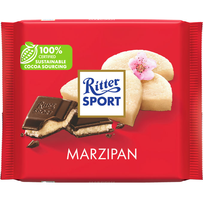 Ritter Sport Mörk Choklad Marsipan