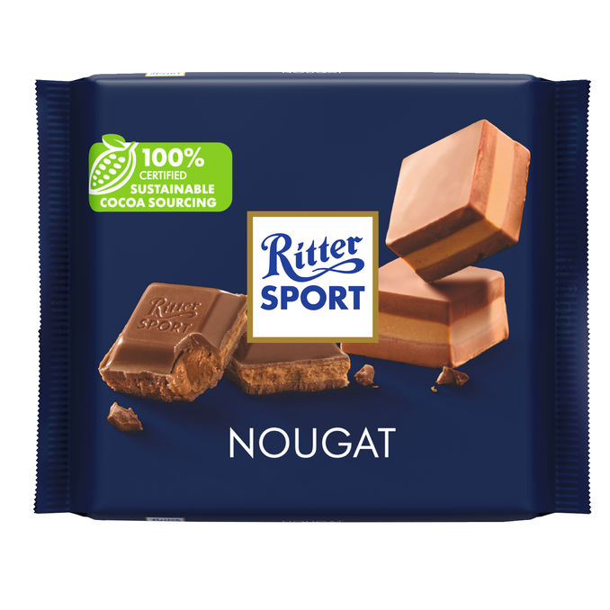 Ritter Sport Mjölkchoklad Nougat 