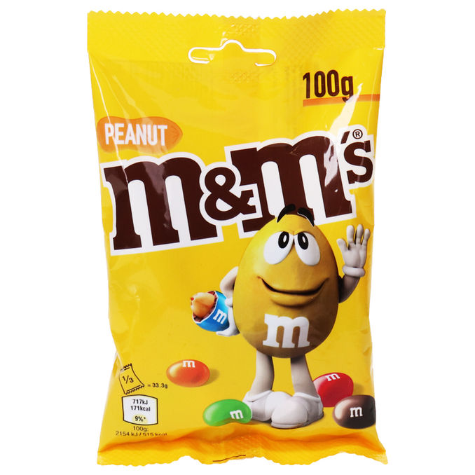 M&Ms Peanut, 100g von M&M's | Motatos
