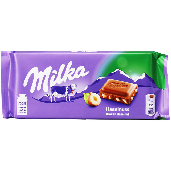 Milka Haselnuss