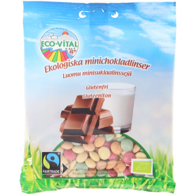 Eco-Vital 2 x Choklad Minilinser