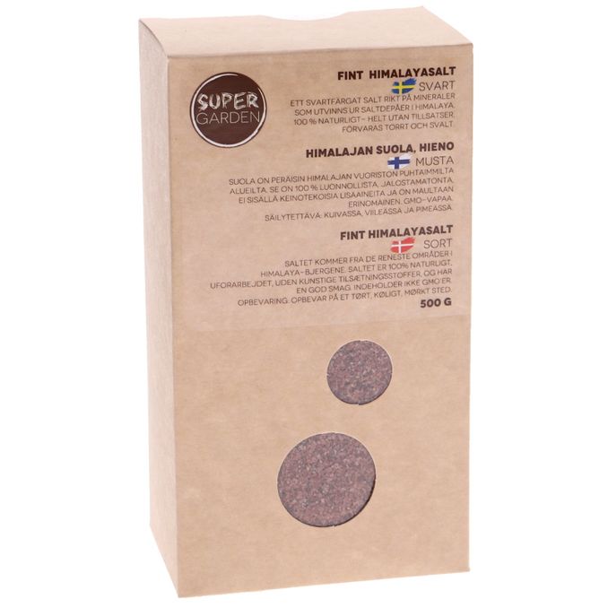 Super Garden Himalaya Salt Svart