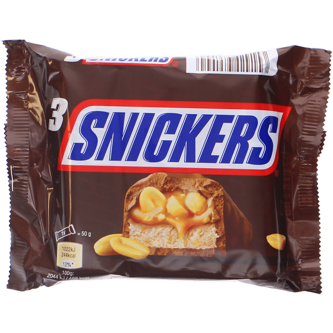 Snickers 3-pak