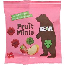 Frugtsnacks Jordbær & Æble