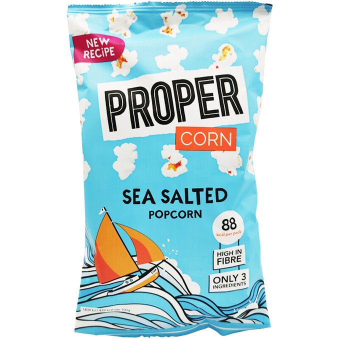 Proper Popcorn Lightly Seas Salted