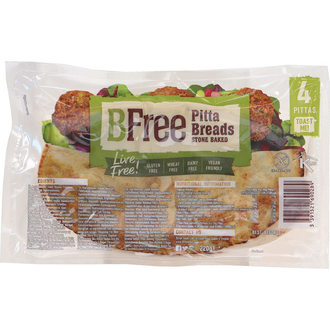 Bfree Pitabrød Glutenfri