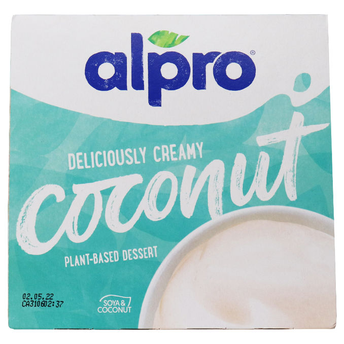 Alpro Soja-Dessert Kokosnuss, 4er Pack