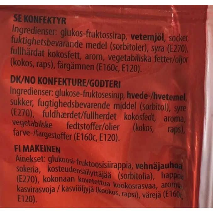 Malaco Godissnöre Jordgubb