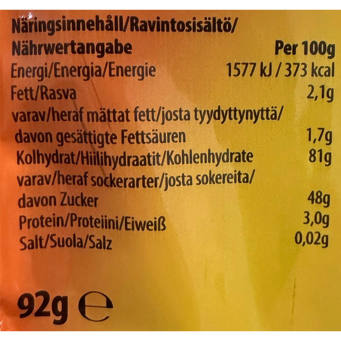 Malaco Godissnören "Stjärnor" Karamell