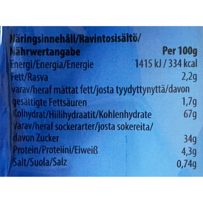 Malaco Godissnören "Stjärnor" Saltlakrits