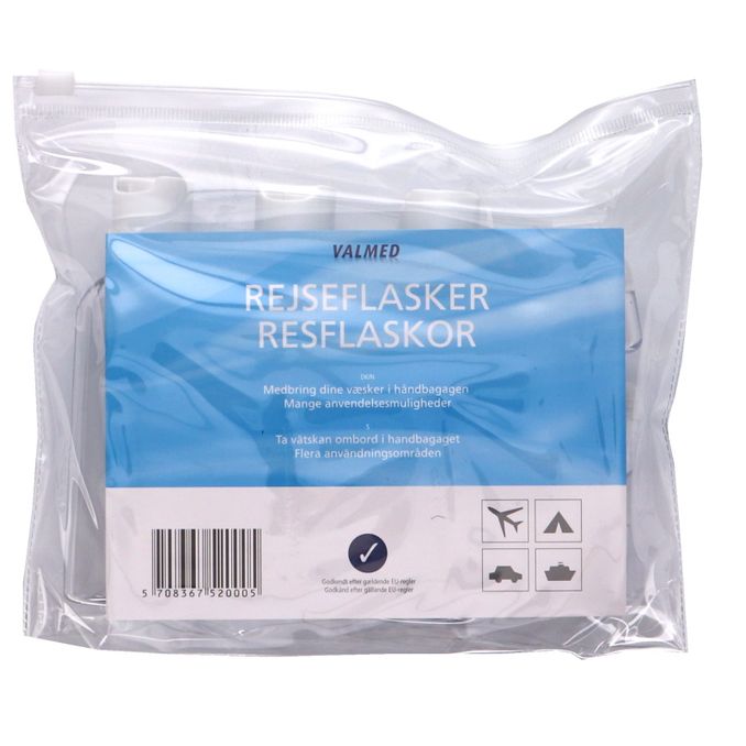 Valmed Reseflaskor