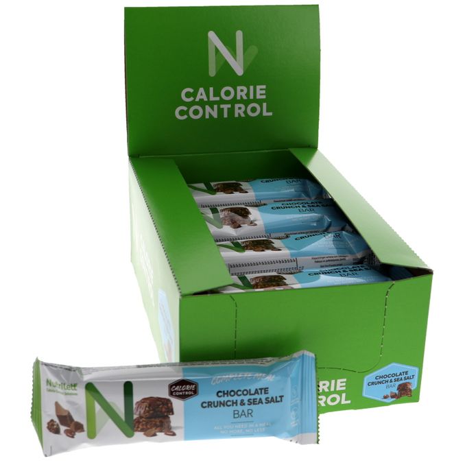 Nutrilett Ateriankorvikepatukat Seasalt & Chocolate Crunch 20-pack