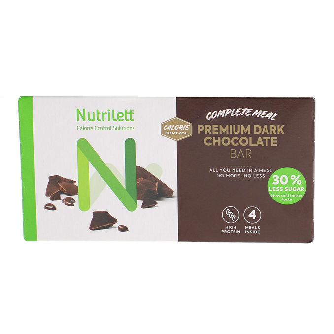Nutrilett Smart Mealbars Mørk Chokolade 4-pak