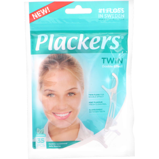 3 x Plackers Twin