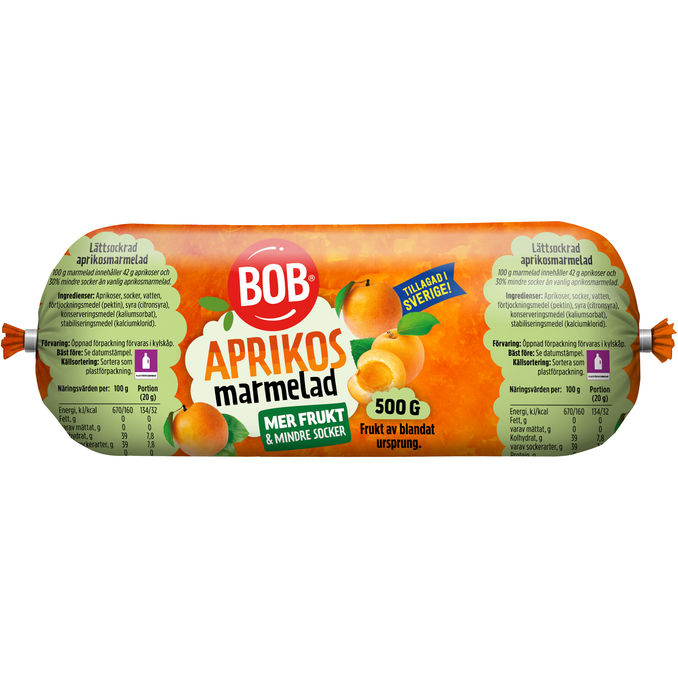 BOB Aprikosmarmelad