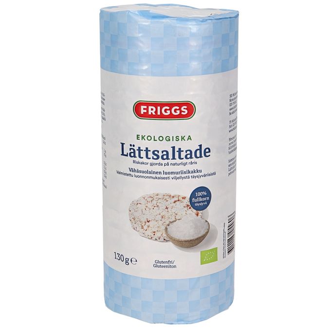 Friggs 2 x Riskakor Lättsaltade