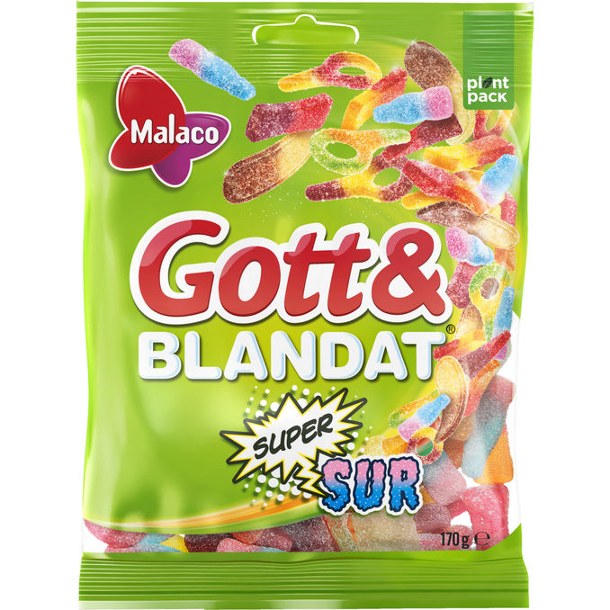 Malaco Makeissekoitus Hyvää makumaasta Kirpeä