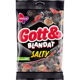 Bedst før: 23.05.2027 Malaco Godt & Blandet m. Saltlakrids