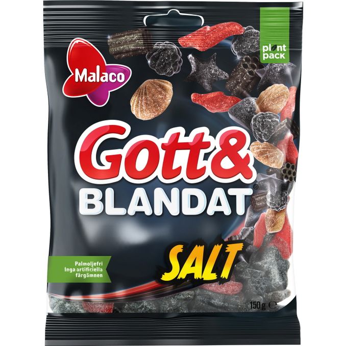 Malaco Godt & Blandet Salt