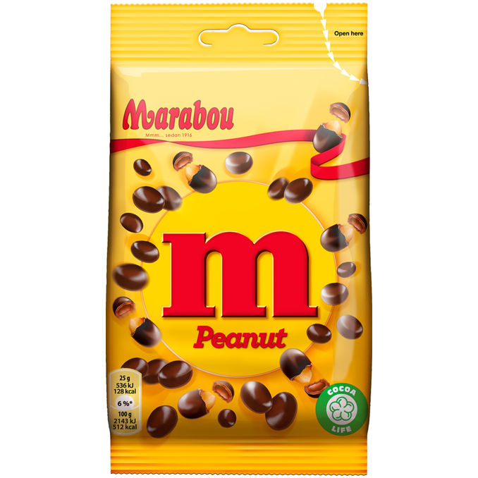 Marabou 2 x M Peanut