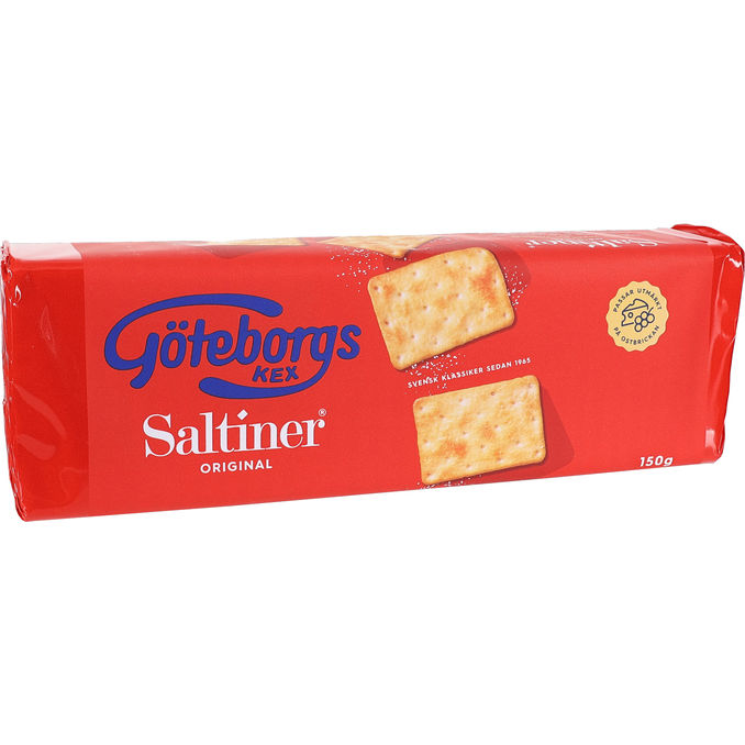 Göteborgs kex 2 x Letsaltede Kiks