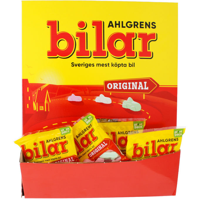 Ahlgrens Bilar Vaahtomakeiset Original Mini 100-pack