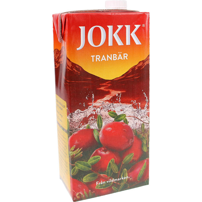 Jokk 2 x Tranbärsdryck