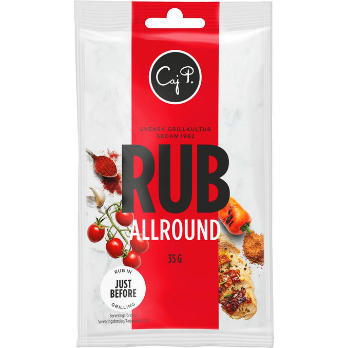Caj P 3 x Kryddblandning "Allround" 35 g