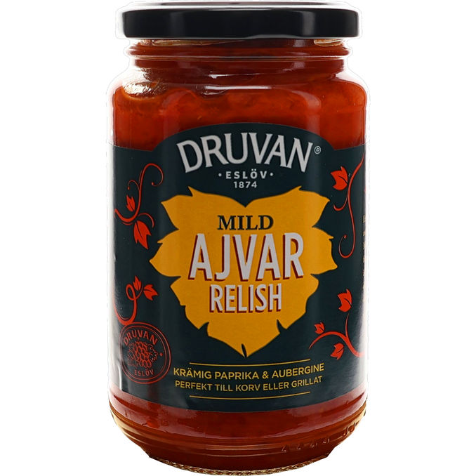 Druvan Mild Ajvar 340g