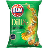 OLW Chips Dill & Gräslök
