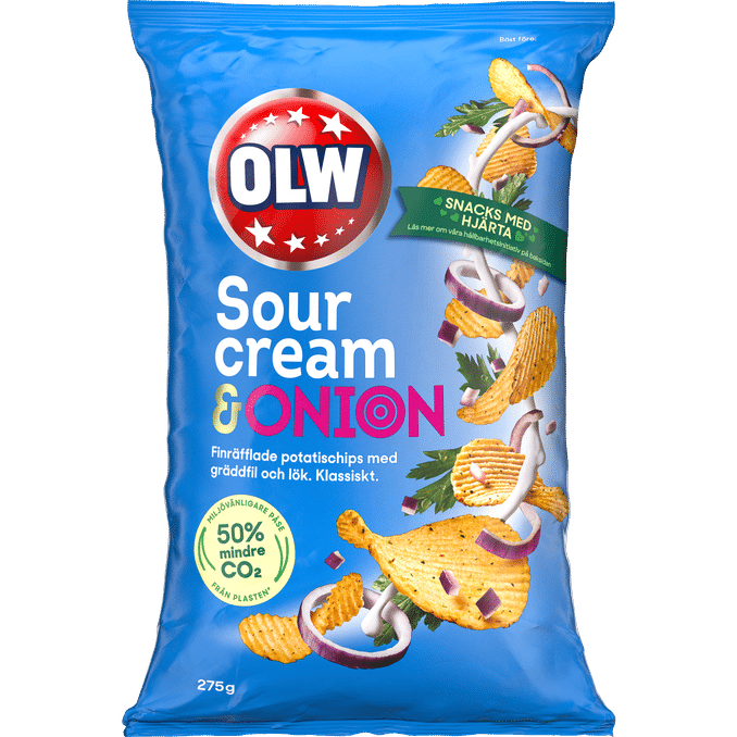 OLW 2 x Chips Sourcream & Onion