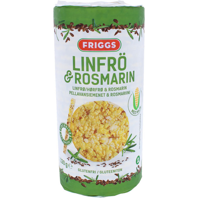 Friggs Majskiks Hørfrø & Rosmarin