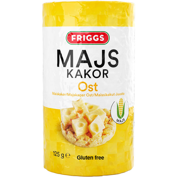 Friggs Majskakor Ost