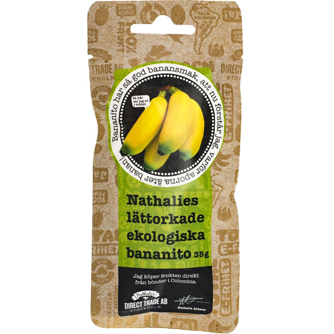 Nathalies Luomu Kuivatut Banaanit
