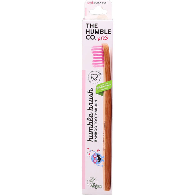 Humble Brush Tandborste Bambu Barn Lila