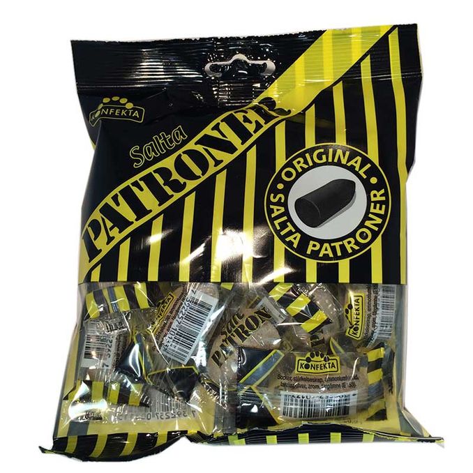 konfekta Salte Patroner 90 g