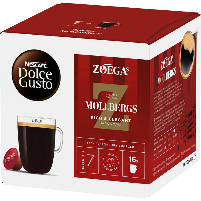 nescafe Kaffekapslar Mollbergs Blandning 16-pack