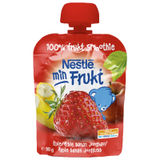 Bedst før: 31.08.2026 Nestlé Klemmepose Smoothie Jordbær Æble & Banan
