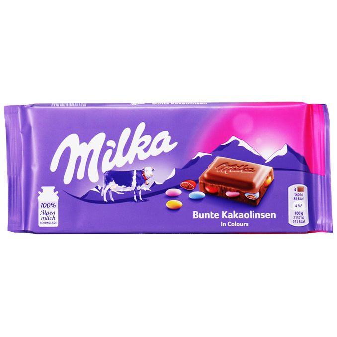 Milka Bunte Kakaolinsen
