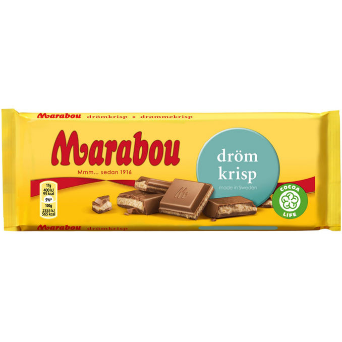 Marabou Suklaalevy Dröm Krisp