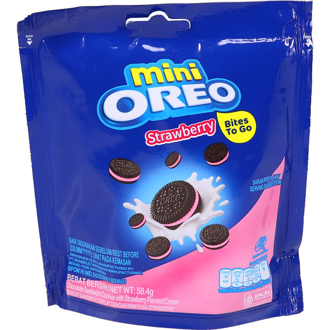 Oreo Kakor Mini Jordgubb